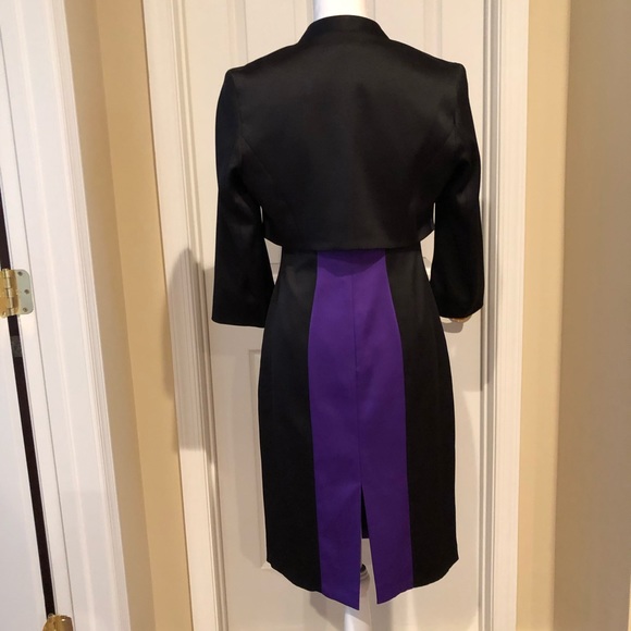 Michaela Louisa Dress & 3/4 Jacket Set - Picture 2 of 8